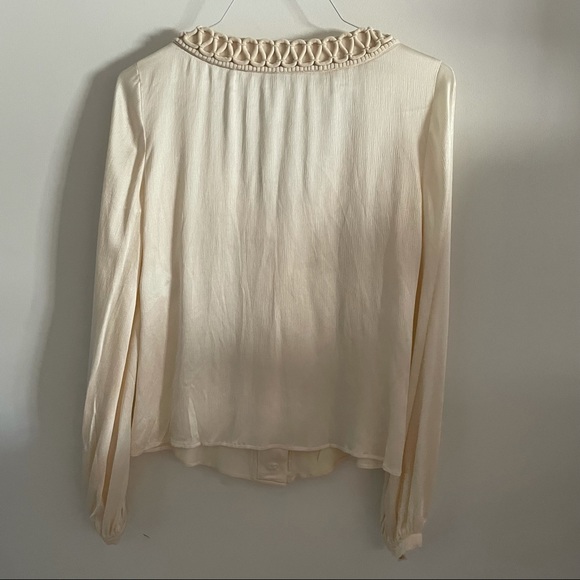 Vintage escada long sleeved silk button down blouse - Picture 3 of 9